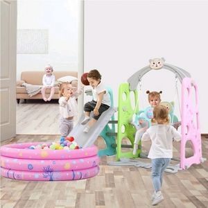 Unisex Outdoor Indoor Swing set Backyard Playgroun